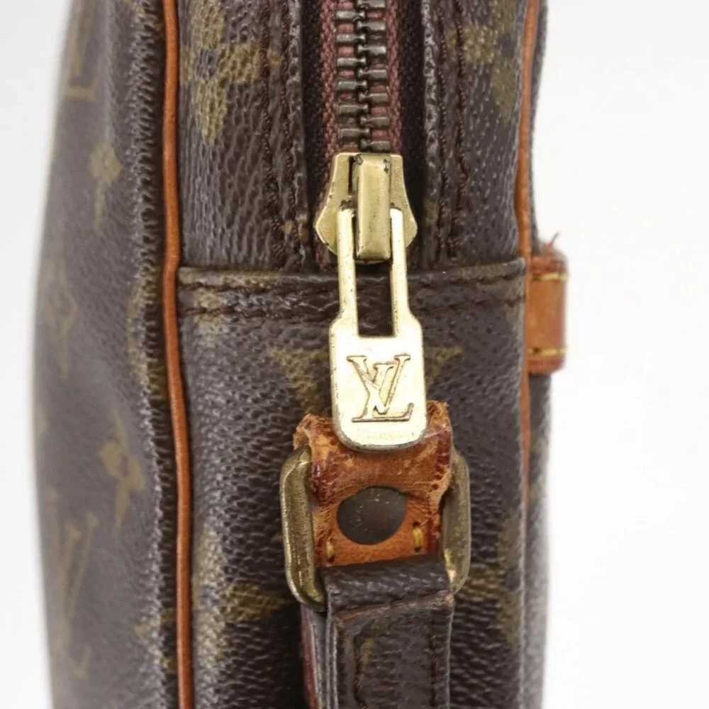 Authentic LOUIS VUITTON Monogram Danube Shoulder Bag M45266 LV - Picture 7 of 16